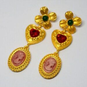Retro earrings N1585